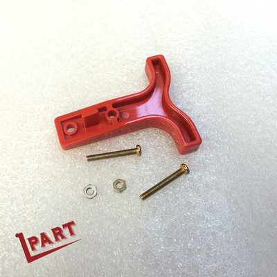 behandeln elektrisches Batterie-Stecker-Verbindungsstück des Gabelstapler-50A rote Farbe