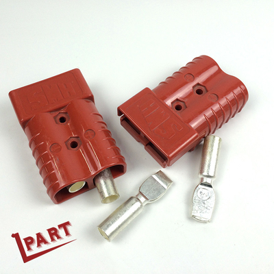 Rote elektrische Gabelstapler-Batterie zerteilt 3T Zusätze 600V des Stecker-350A