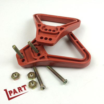 Roter elektrischer Gabelstapler-Ladegerät-Stecker-Verbindungsstück-Griff für Batterie 175A 350A