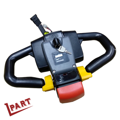 Elektrische Mini Pallet Truck Forklift Handle-Deichselköpfe mit Schlüsselschalter und Zeitzähler