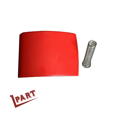 Roter gut funktionierender Notbremsschalter für Gabelstaplerteile