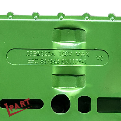 Ersatzteile für Gabelstapler Grüner Anderson-Akkuanschluss SBE320 320A 150V