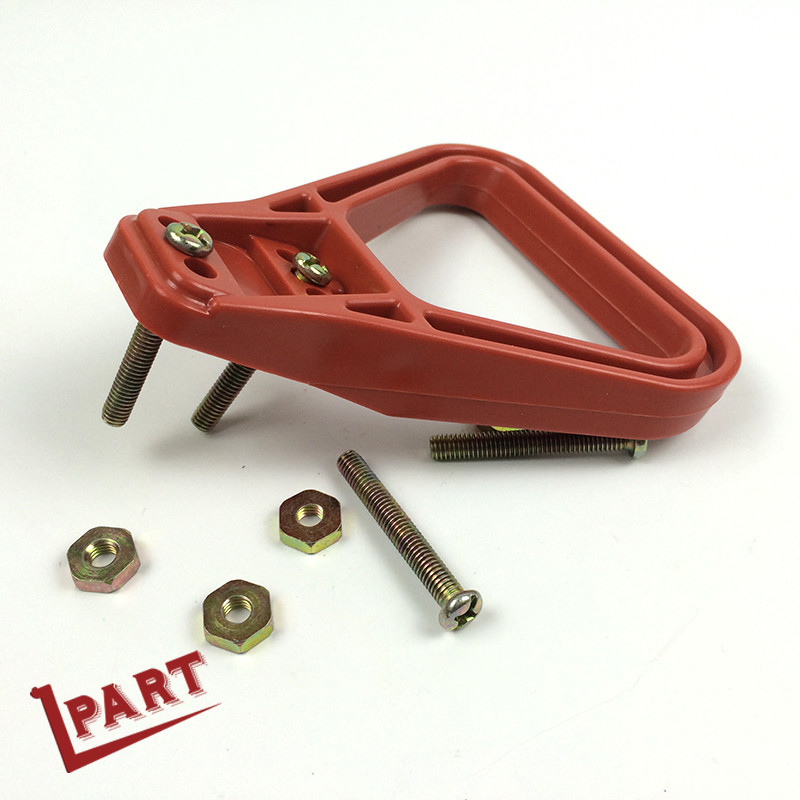 Roter elektrischer Gabelstapler-Ladegerät-Stecker-Verbindungsstück-Griff für Batterie 175A 350A