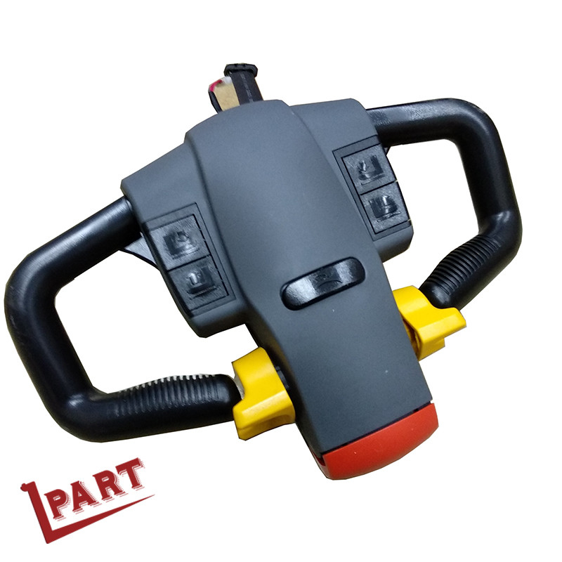 Elektrische Mini Pallet Truck Forklift Handle-Deichselköpfe mit Schlüsselschalter und Zeitzähler